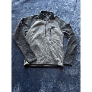 Patagonia grey quarter zip fleece size S perfect condition